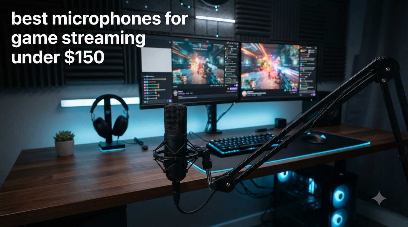 best microphones for game streaming under $150