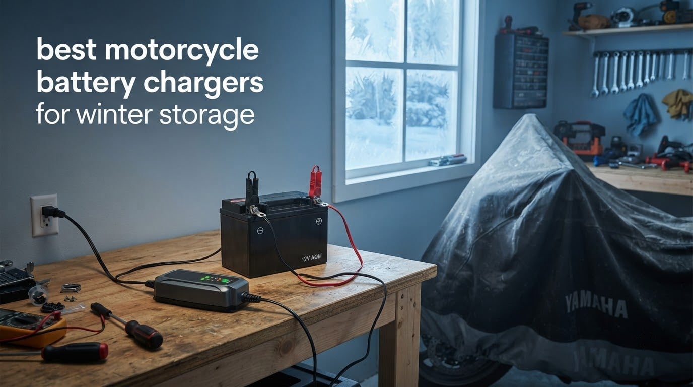 best motorcycle battery chargers for winter storage