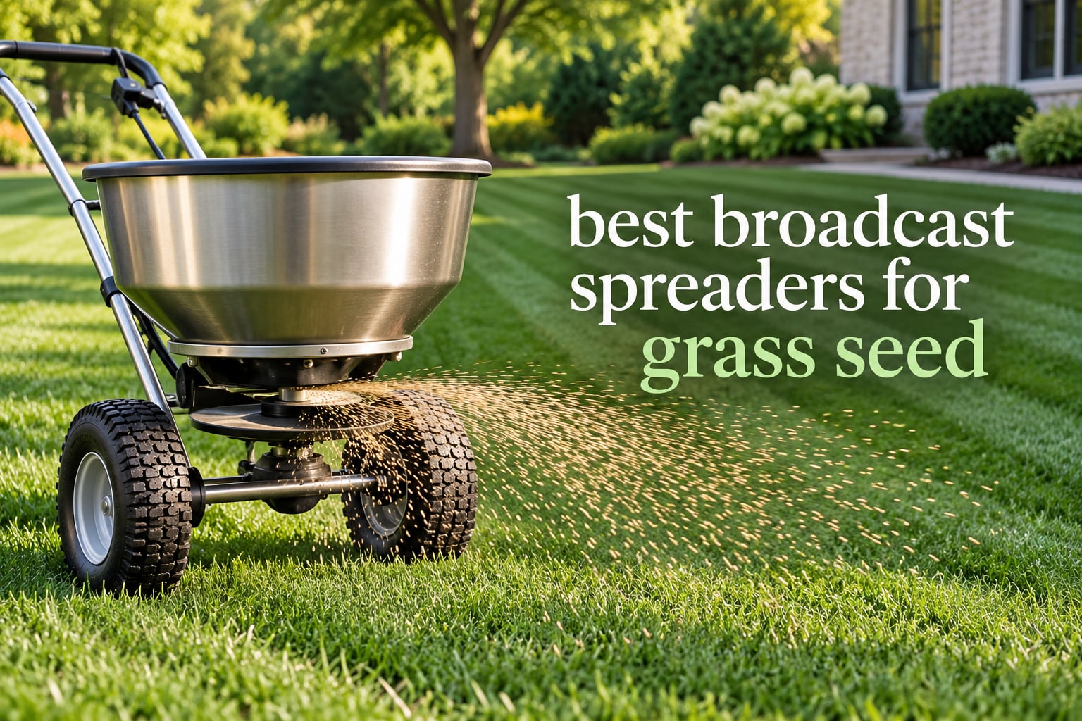 best broadcast spreaders for grass seed