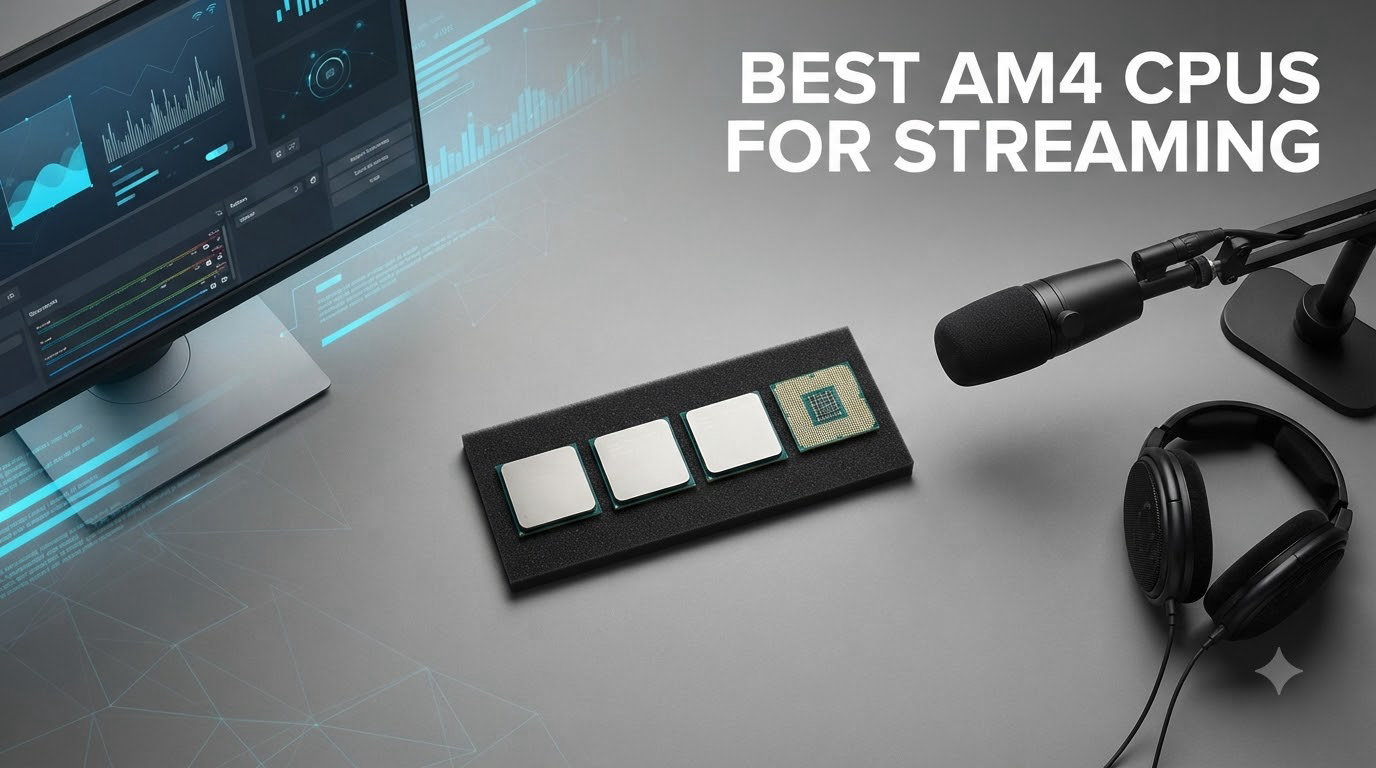 best am4 cpus for streaming