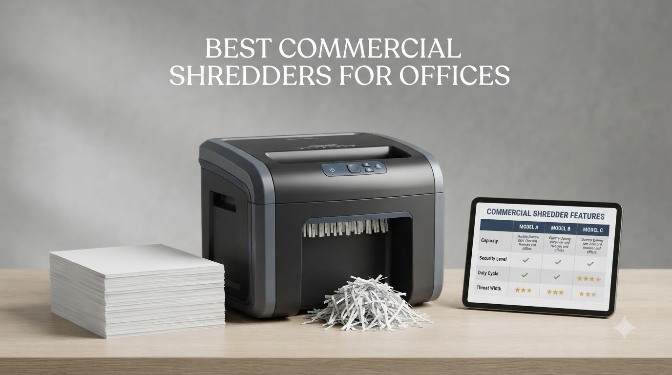 best commercial paper shredders for offices