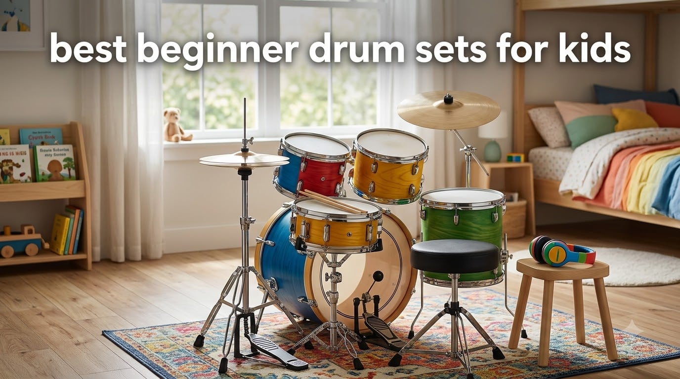best beginner drum sets for kids
