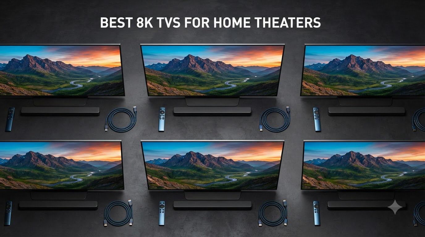 best 8k tvs for home theaters