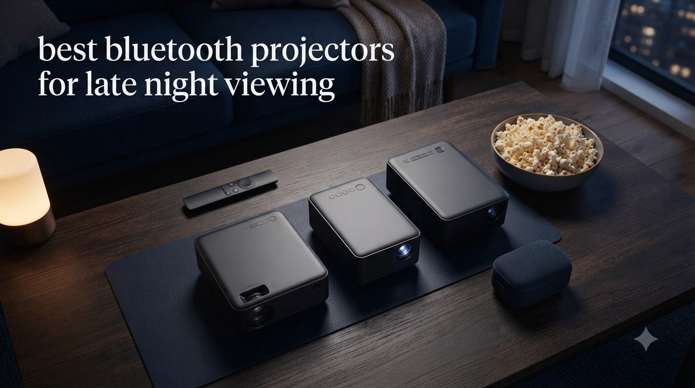 best bluetooth projectors for late night viewing