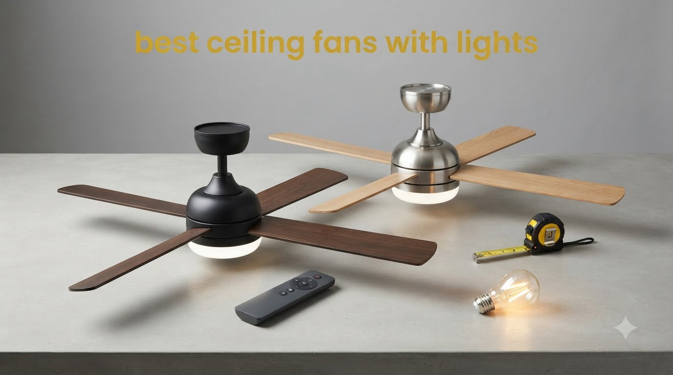 best ceiling fans with lights