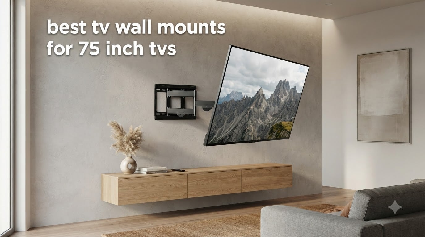 best tv wall mounts for 75 inch tvs