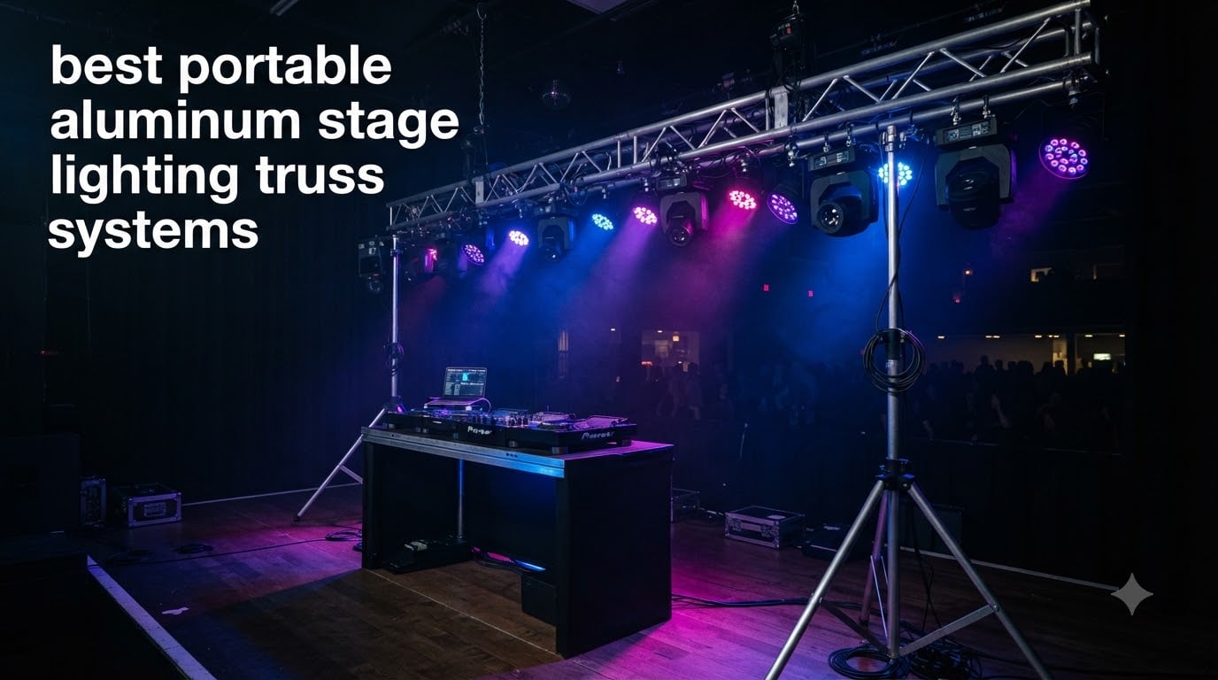 best portable aluminum stage lighting truss systems