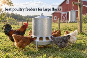 best poultry feeders for large flocks