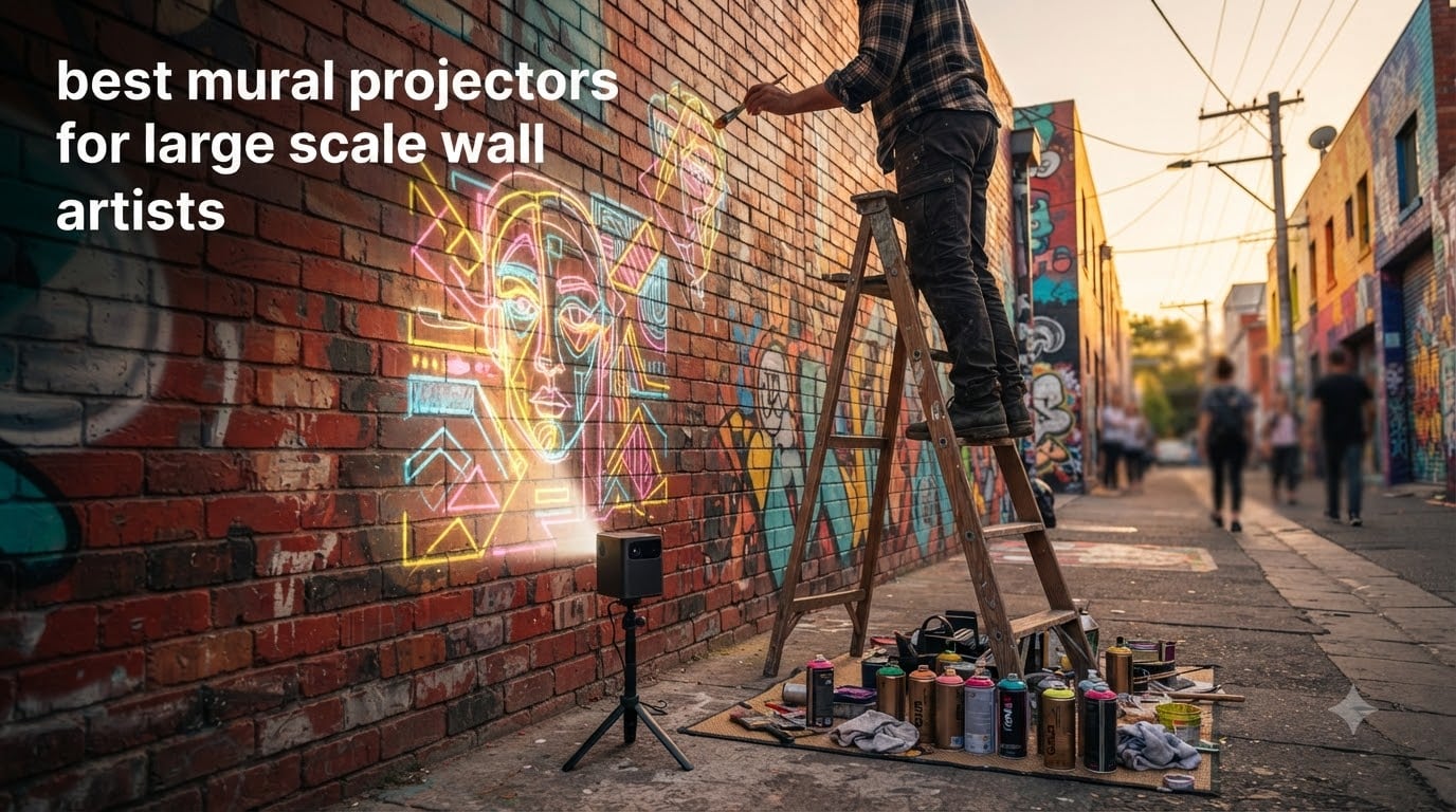 best mural projectors for large scale wall artists
