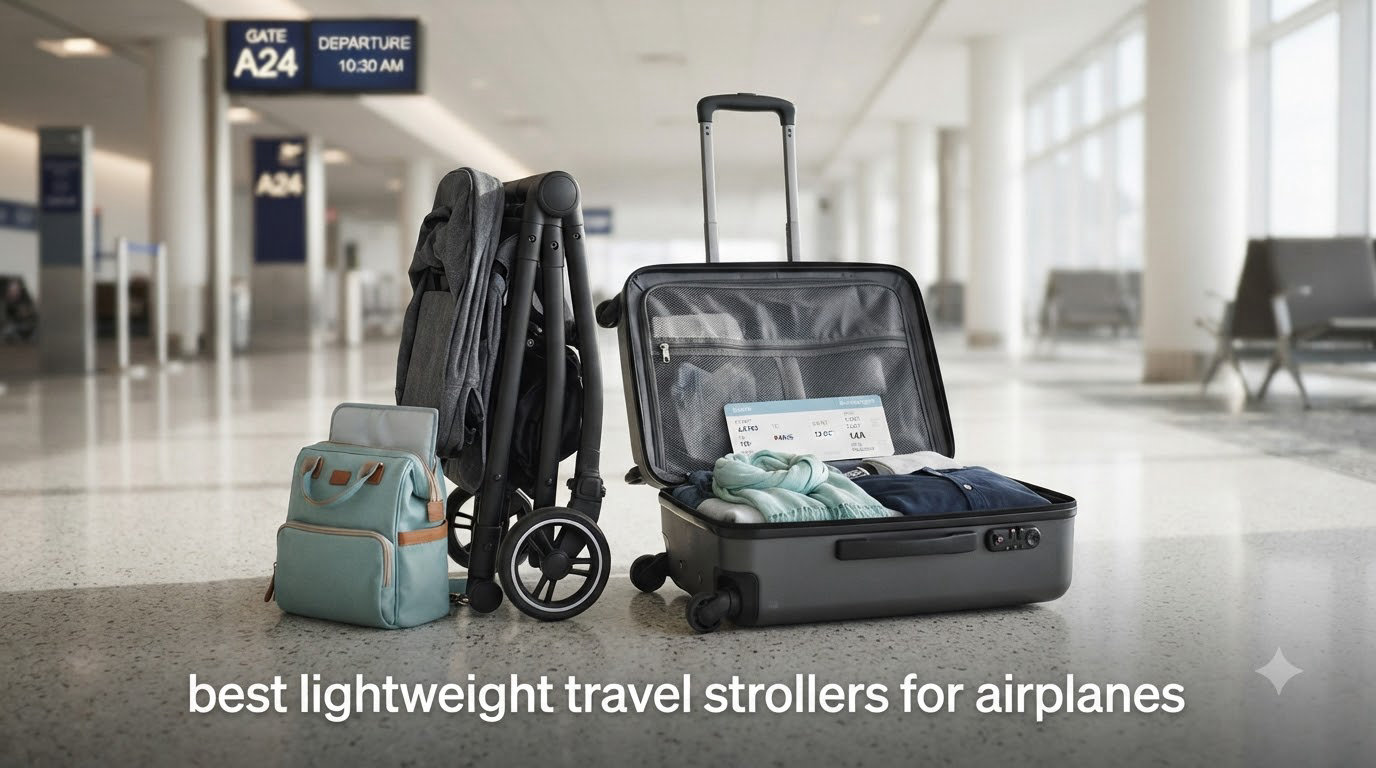 best lightweight travel strollers for airplanes