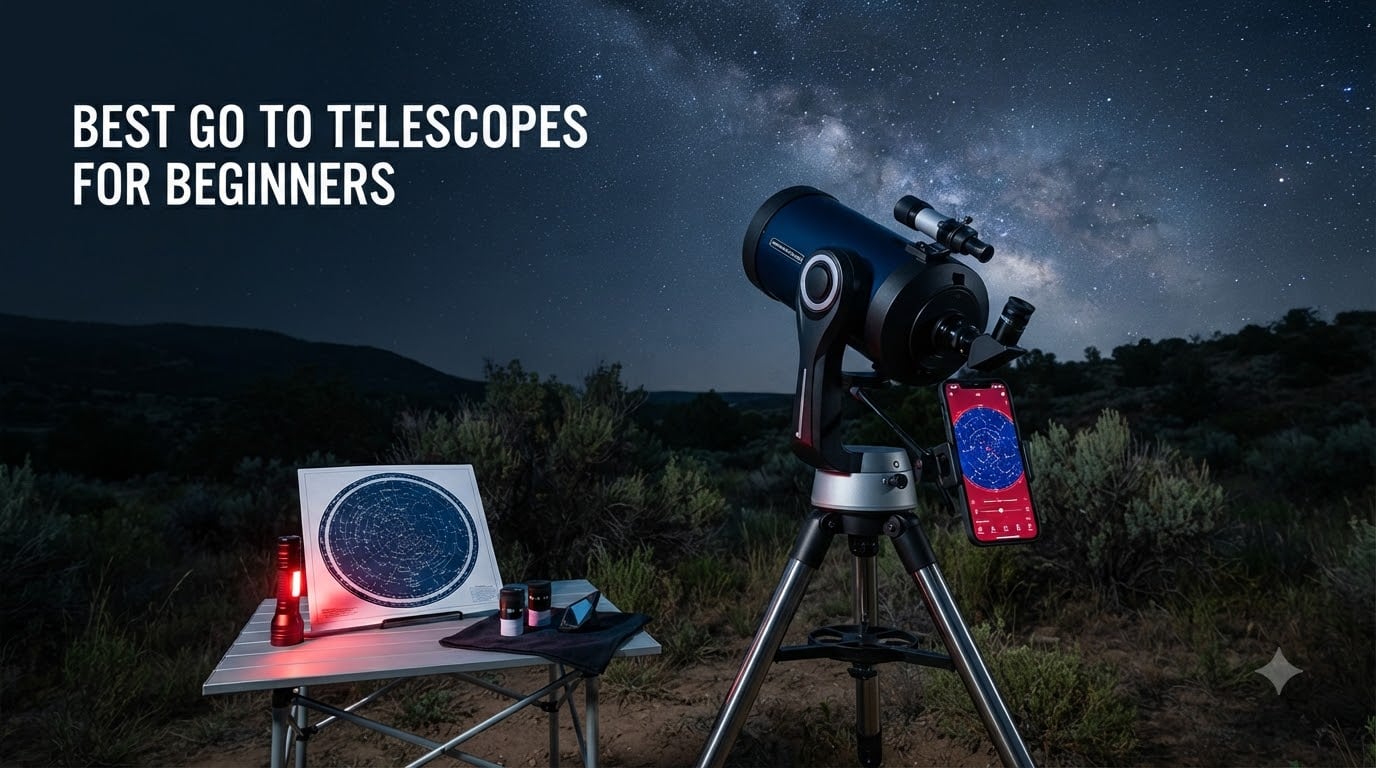 best go to telescopes for beginners
