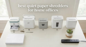 best quiet paper shredders for home offices