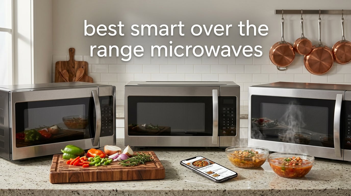best smart over the range microwaves