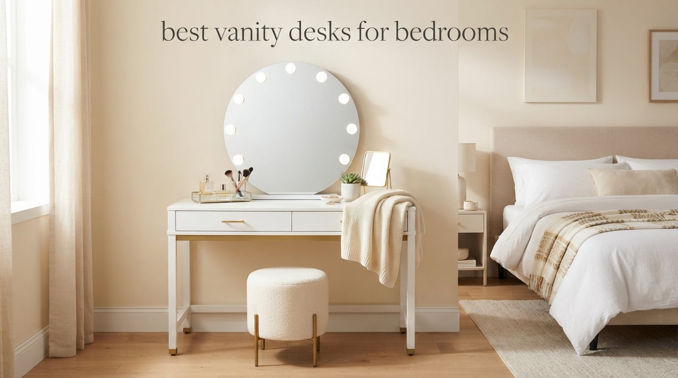 best vanity desks for bedrooms