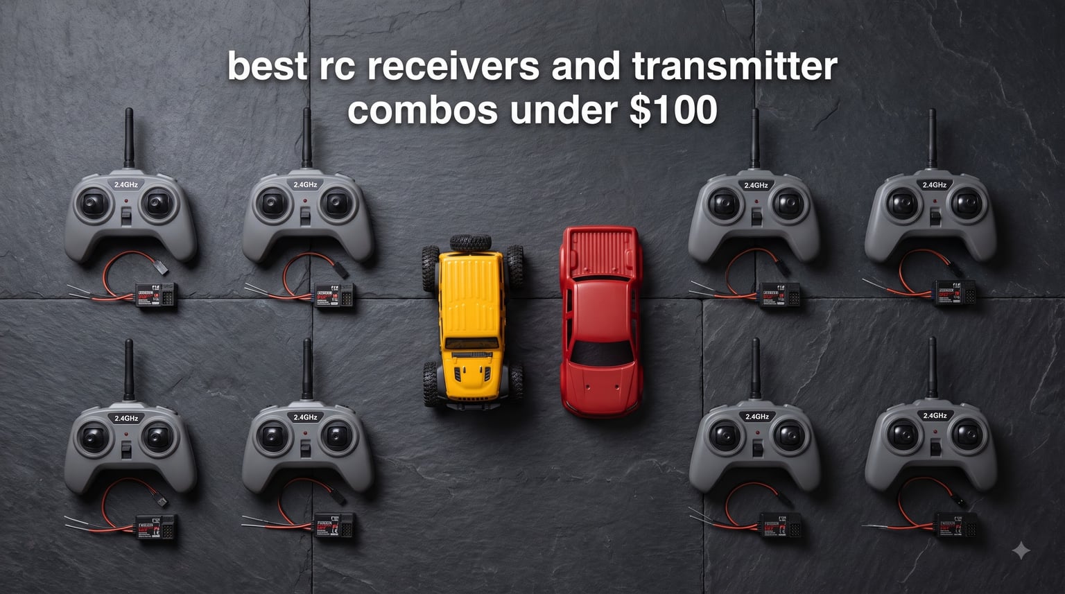 best rc receivers and transmitter combos under $100