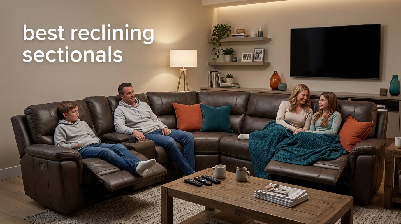 best reclining sectionals