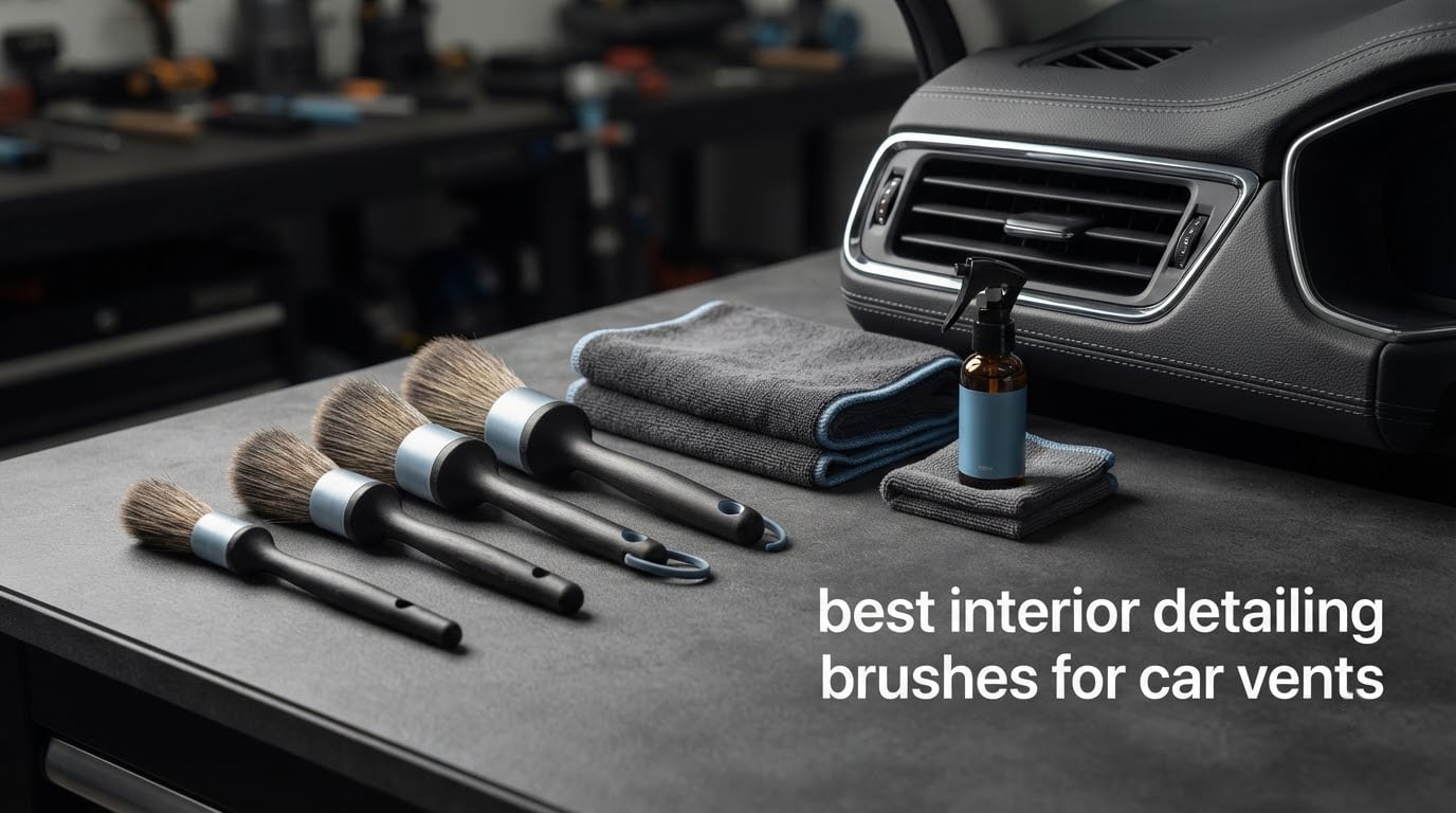 best interior detailing brushes for car vents