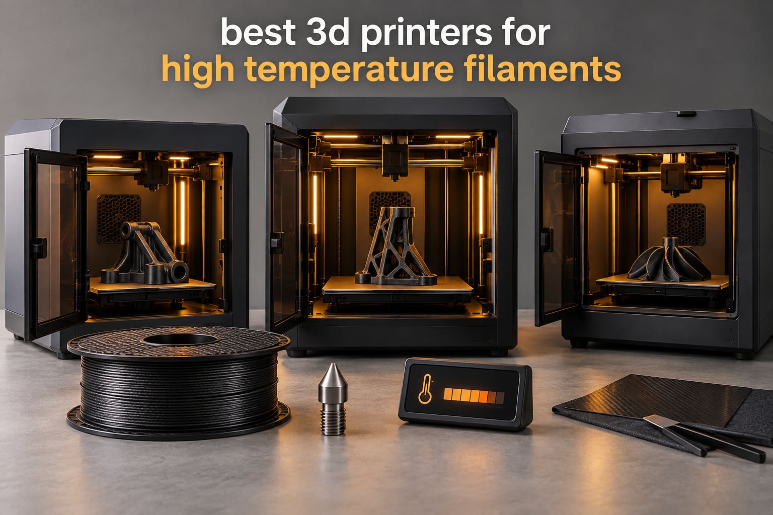 best 3d printers for high temperature filaments