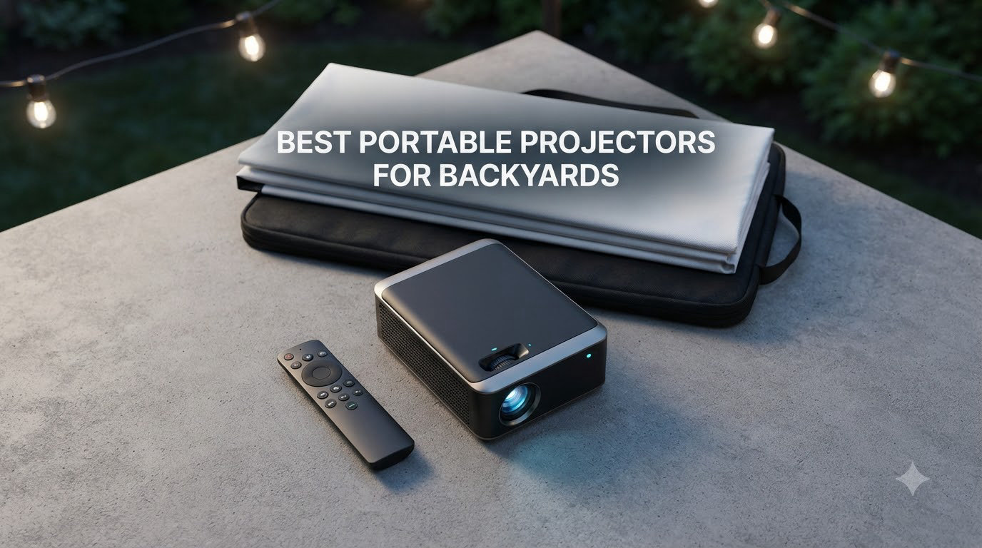 best portable projectors for backyards