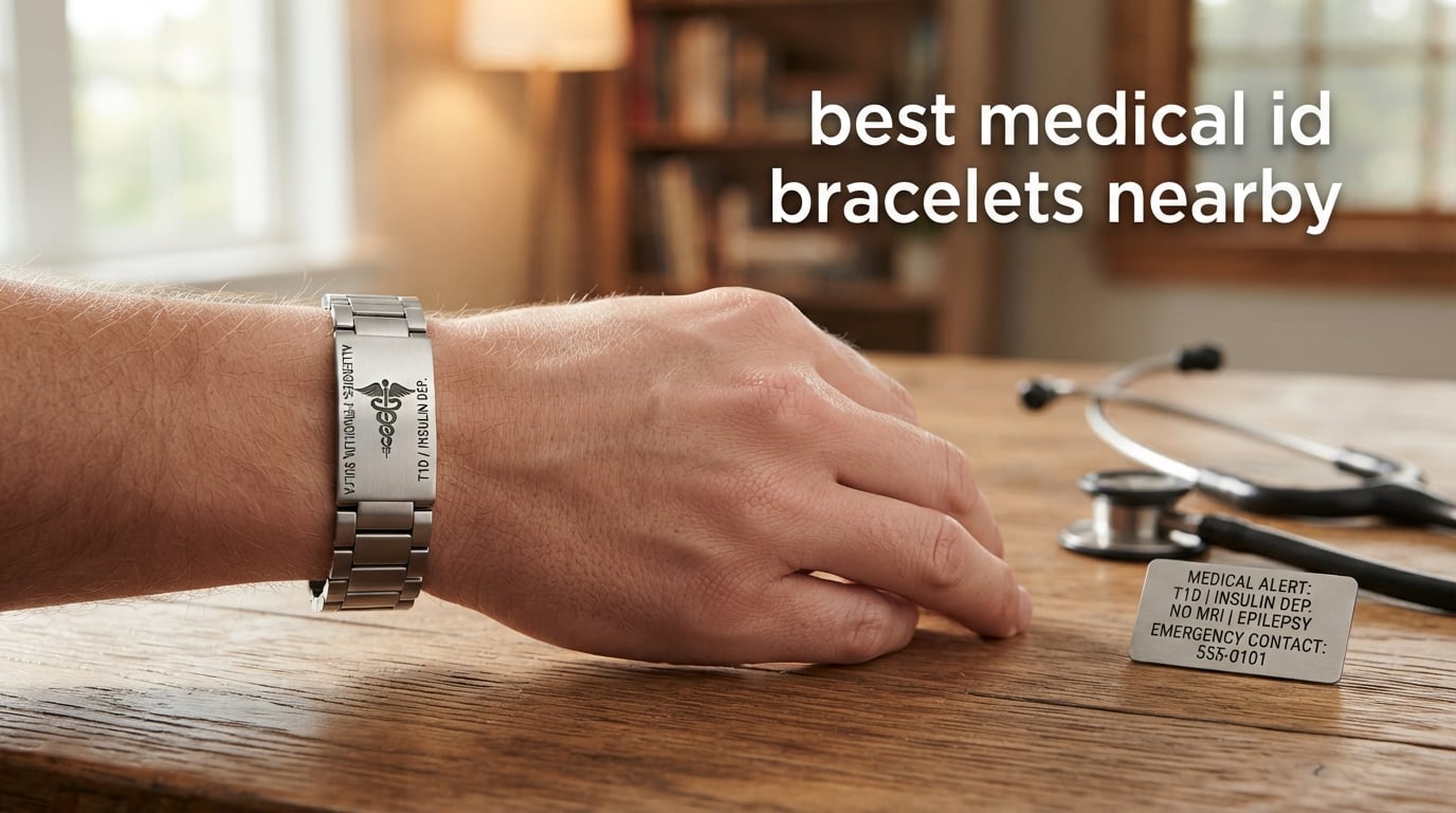 best medical id bracelets nearby