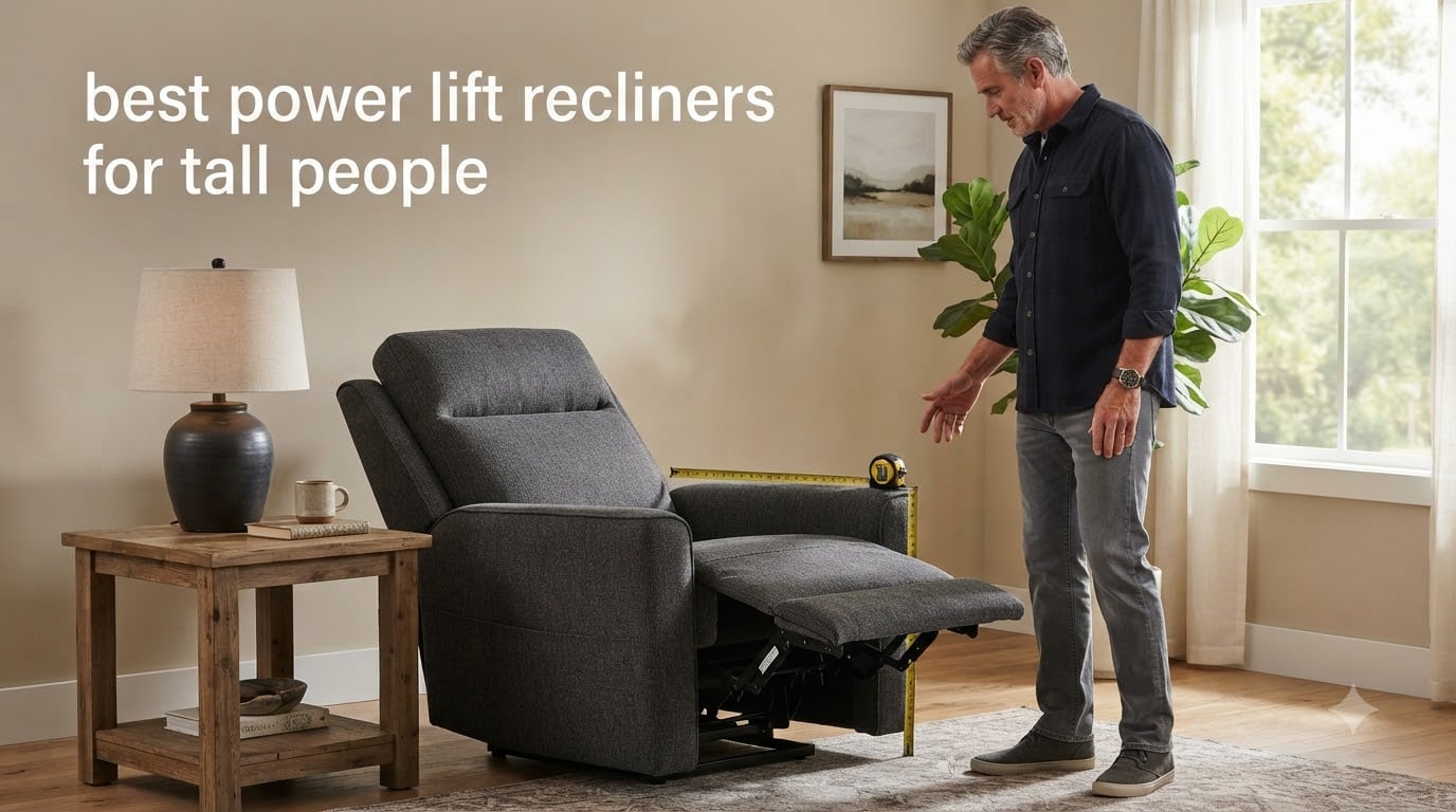 best power lift recliners for tall people