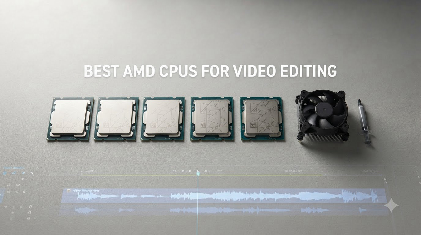best amd cpus for video editing