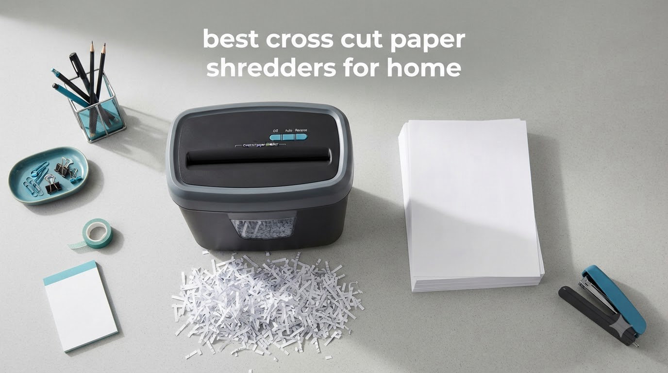 best cross cut paper shredders for home