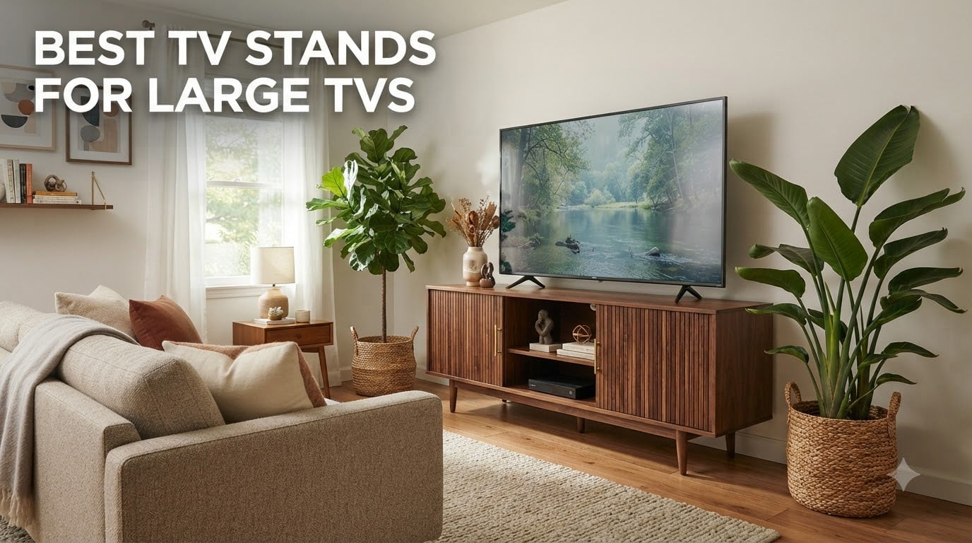 best tv stands for large tvs