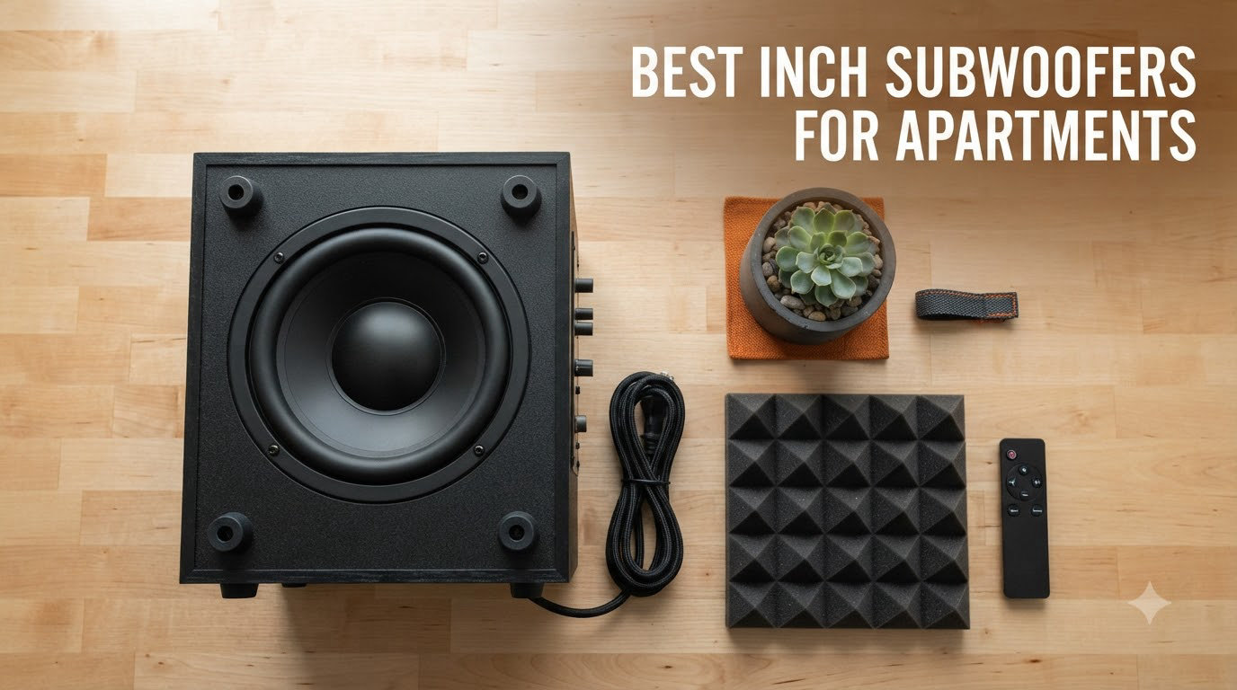 best 10 inch subwoofers for apartments