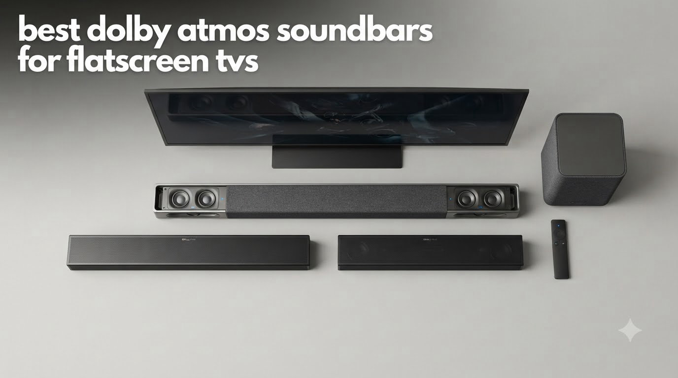 best dolby atmos soundbars for flatscreen tvs