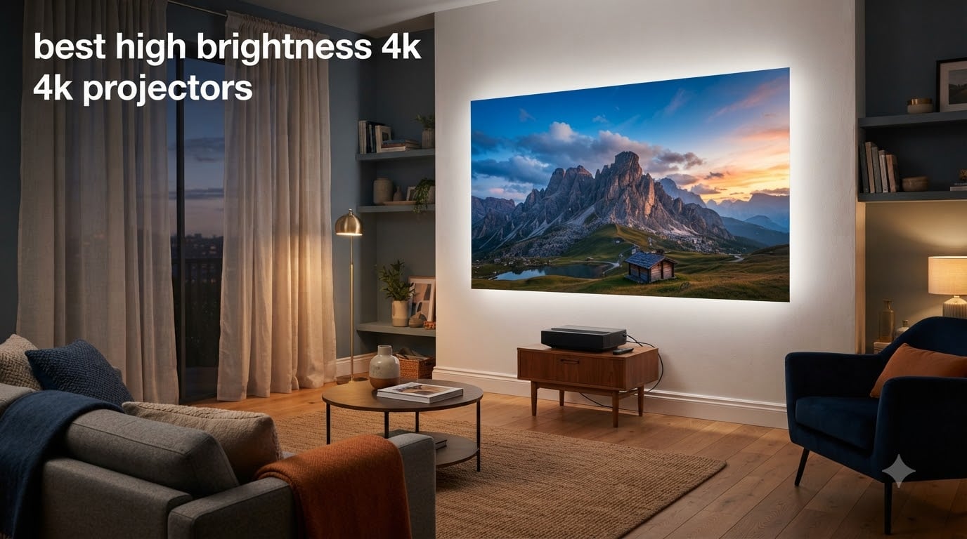 best high brightness 4k projectors