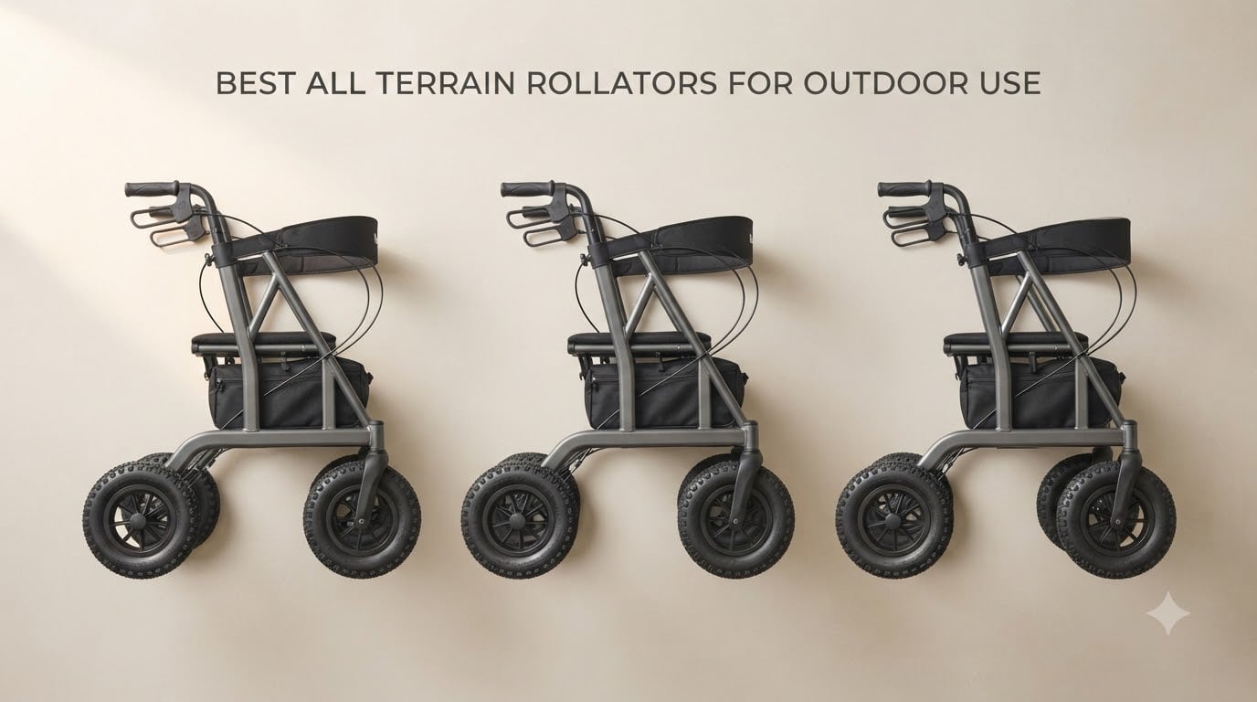 best all terrain rollators for outdoor use