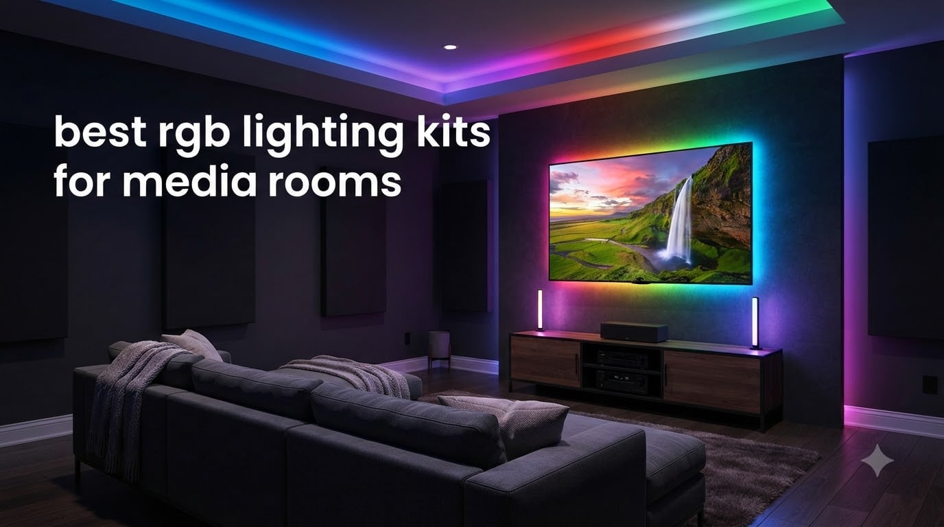 best rgb lighting kits for media rooms