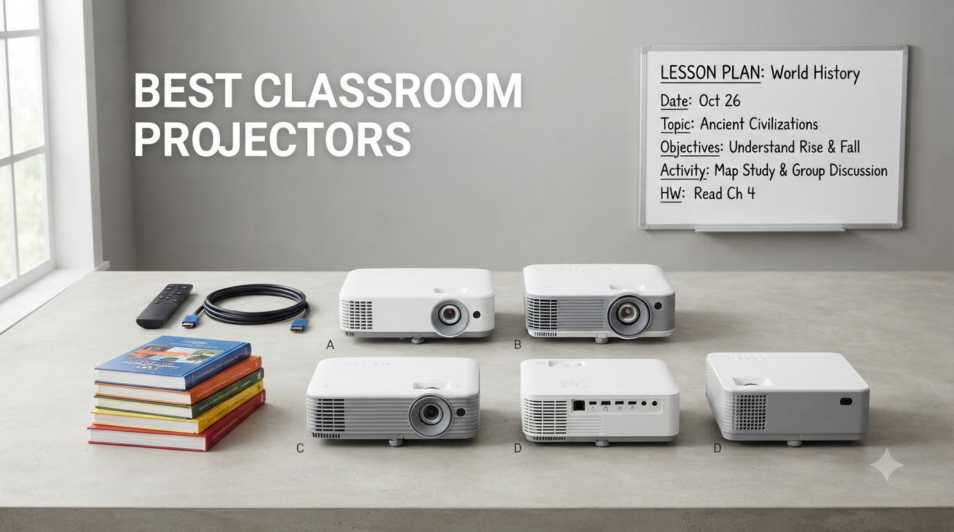 best classroom projectors