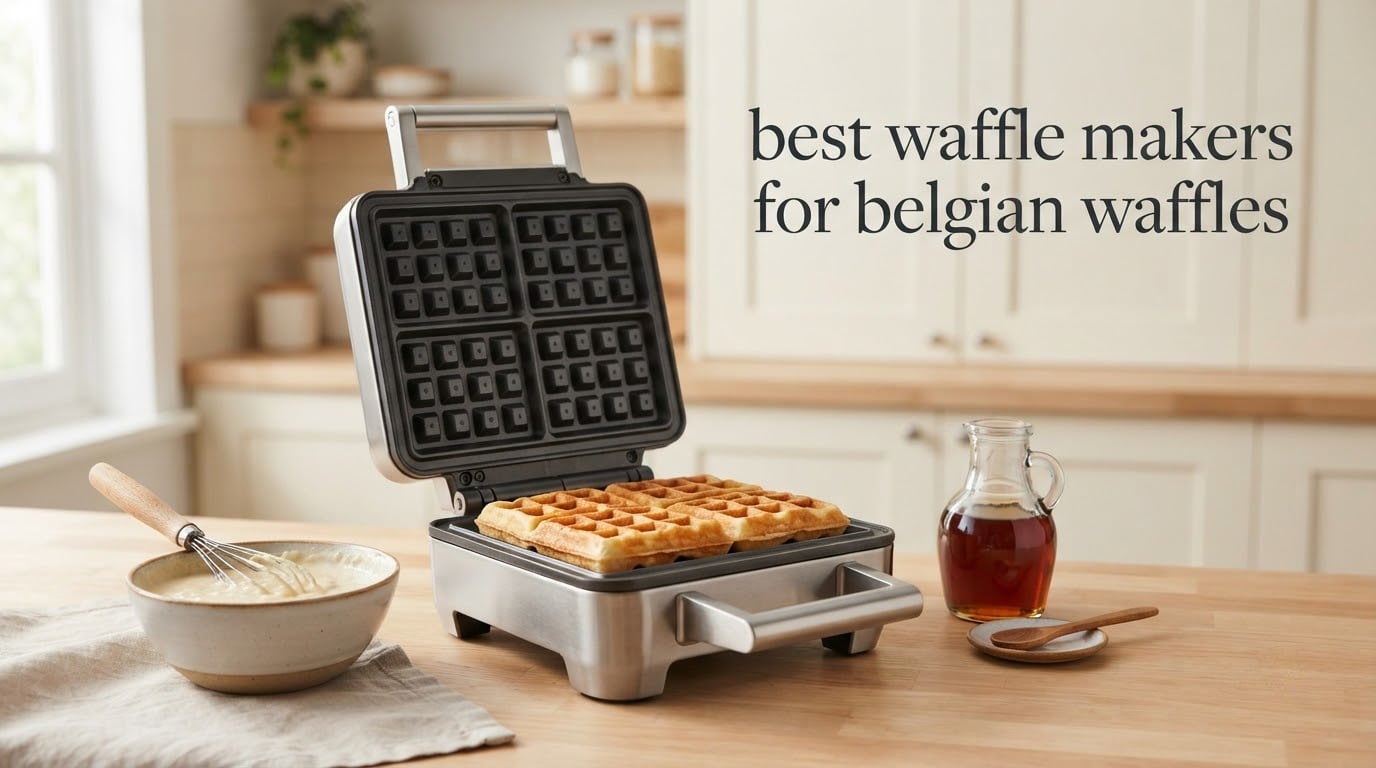 best waffle makers for belgian waffles