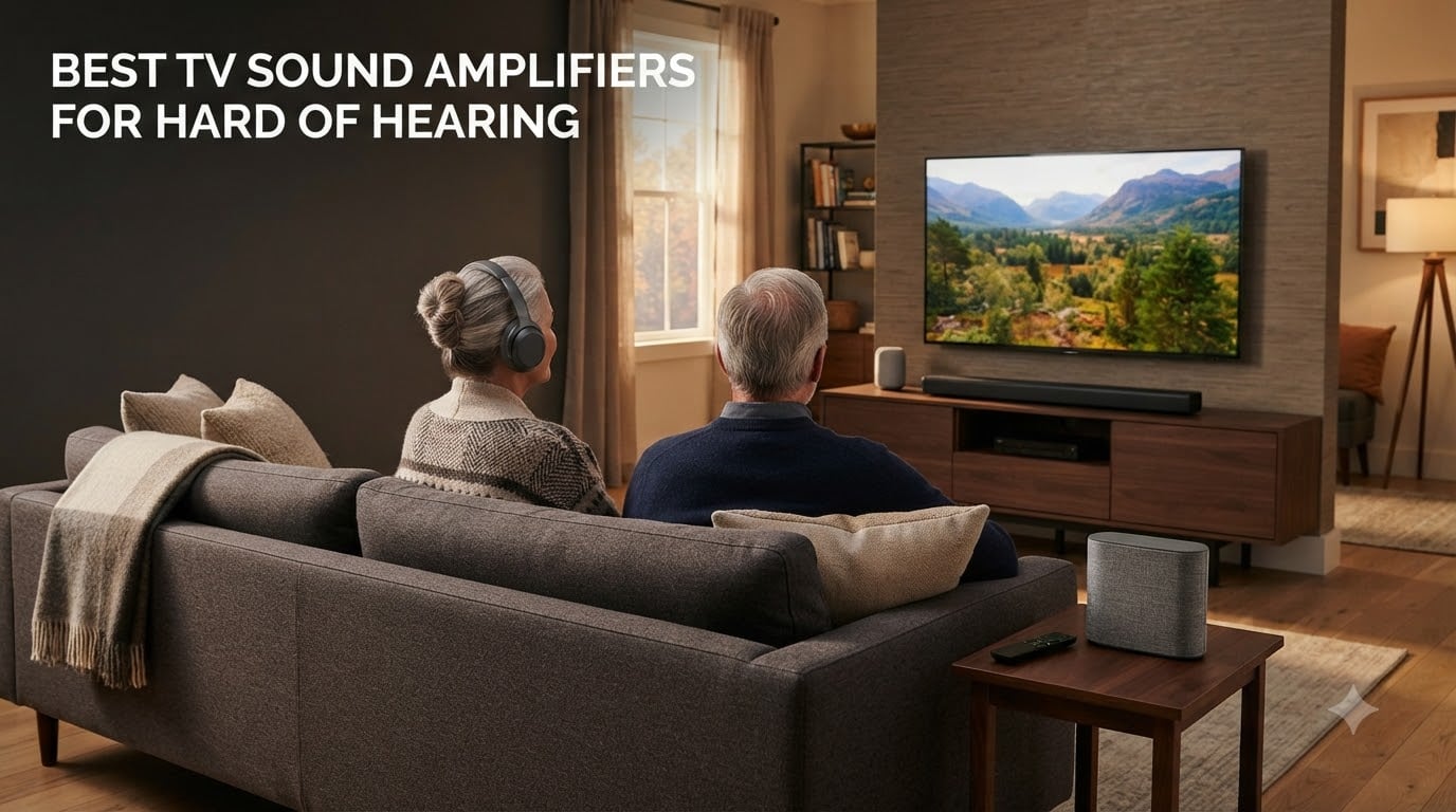 best tv sound amplifiers for hard of hearing