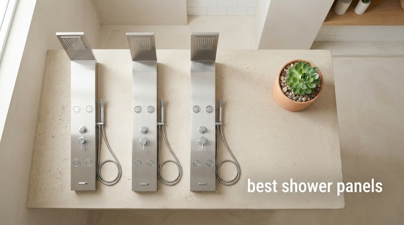 best shower panels