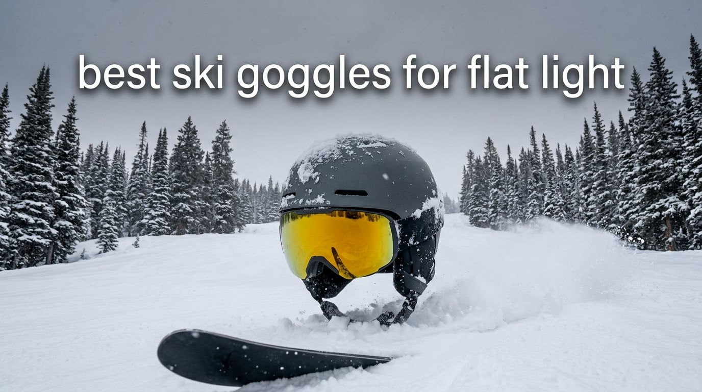 best ski goggles for flat light