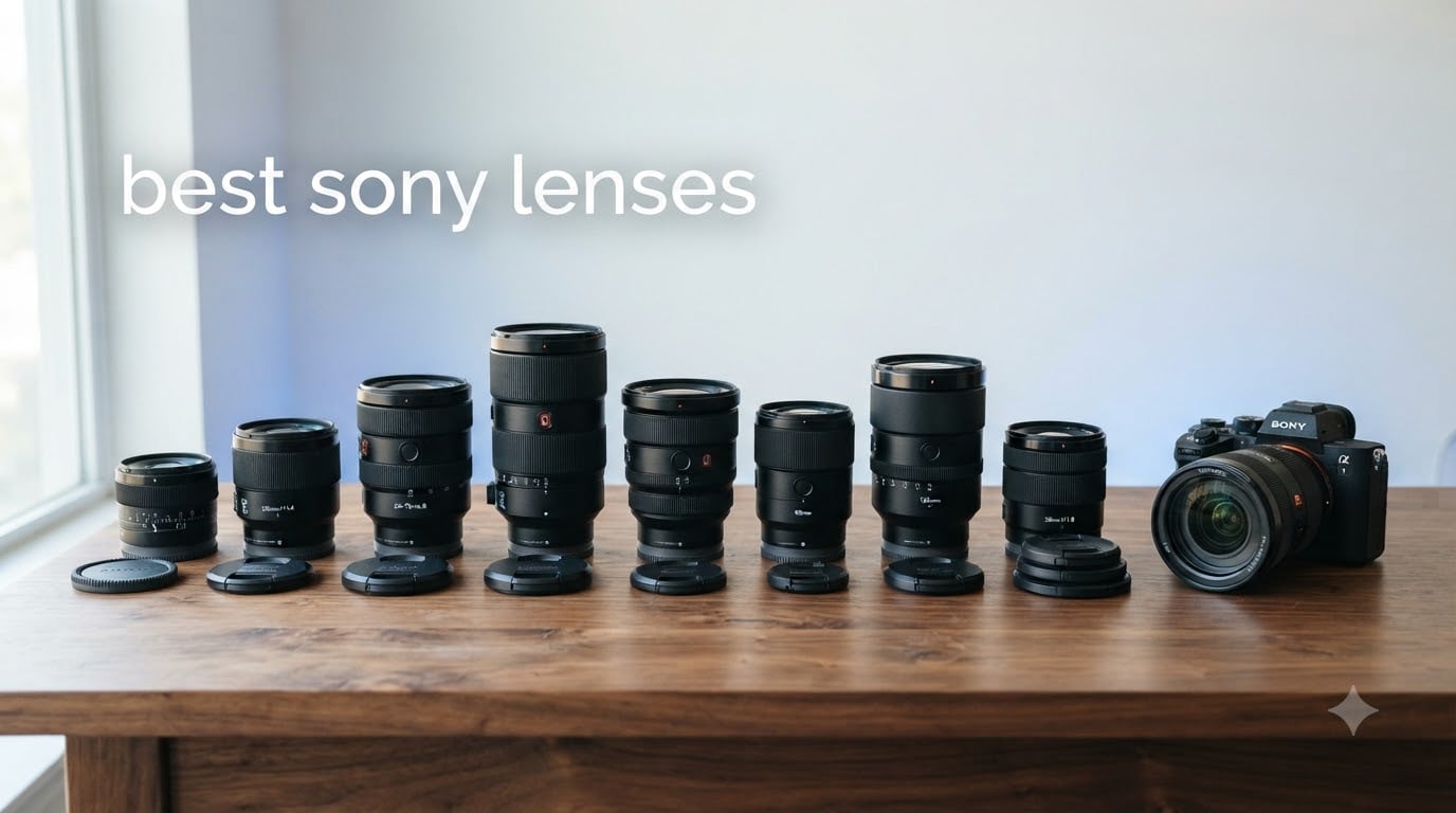 best sony lenses