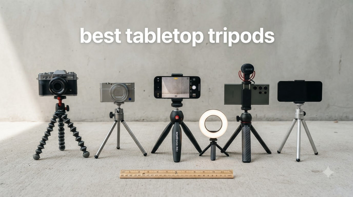 best tabletop tripods