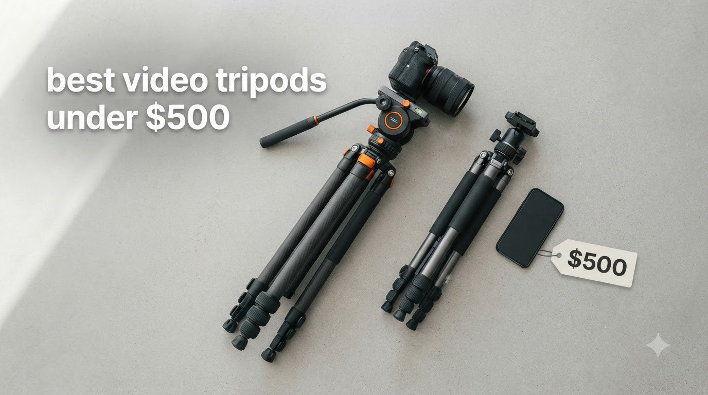 best video tripods under $500