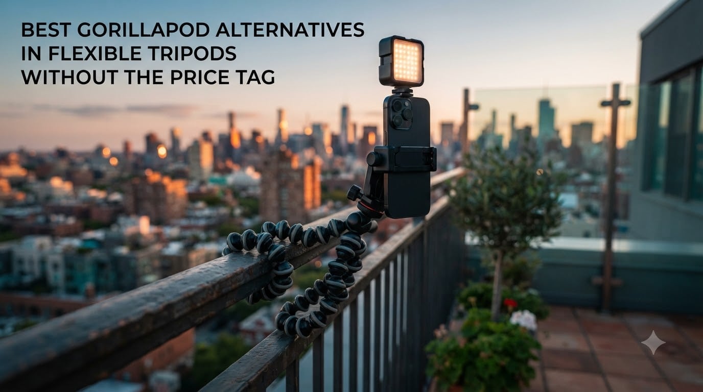 best gorillapod alternatives in flexible tripods without the price tag