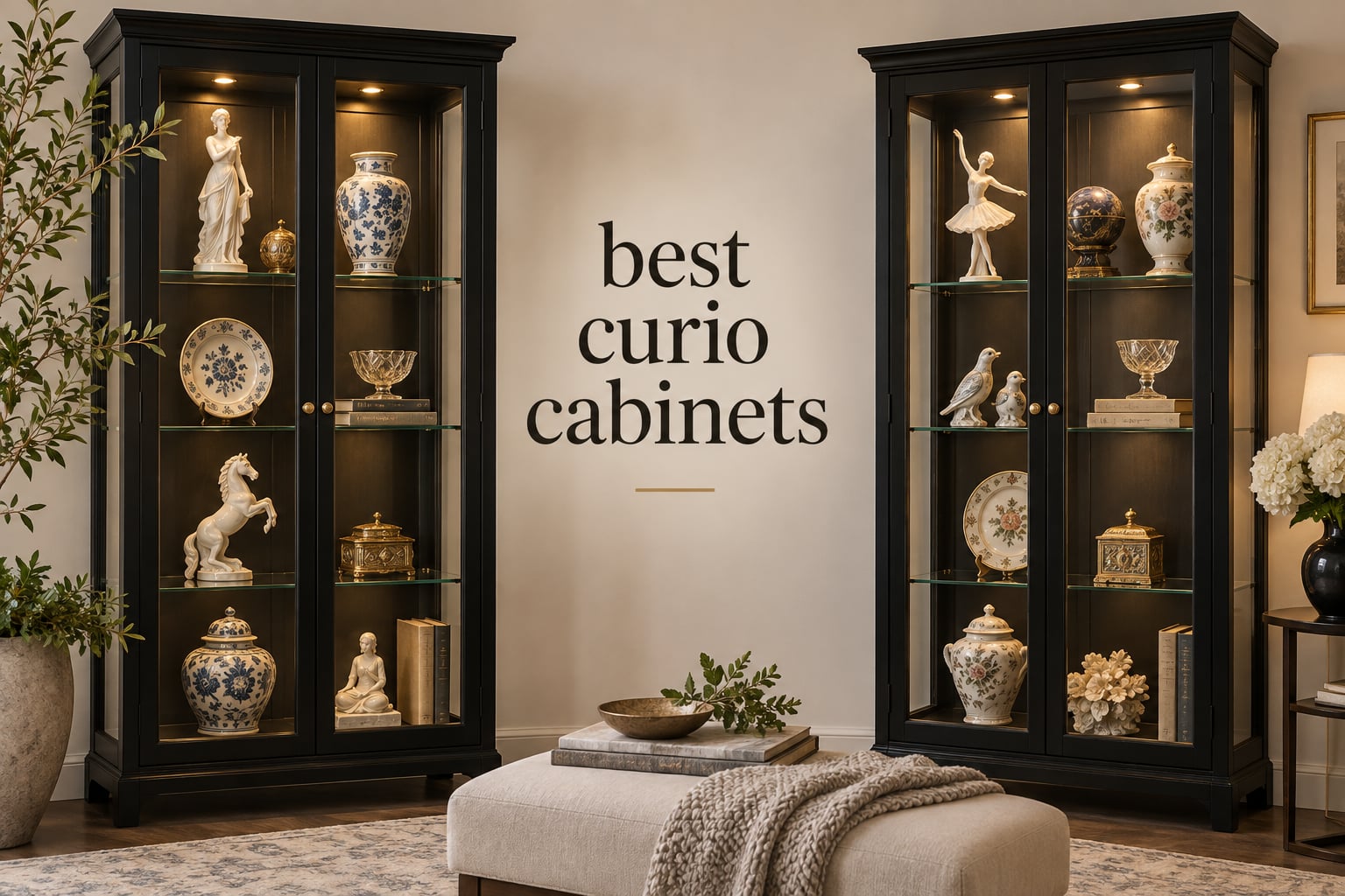 best curio cabinets