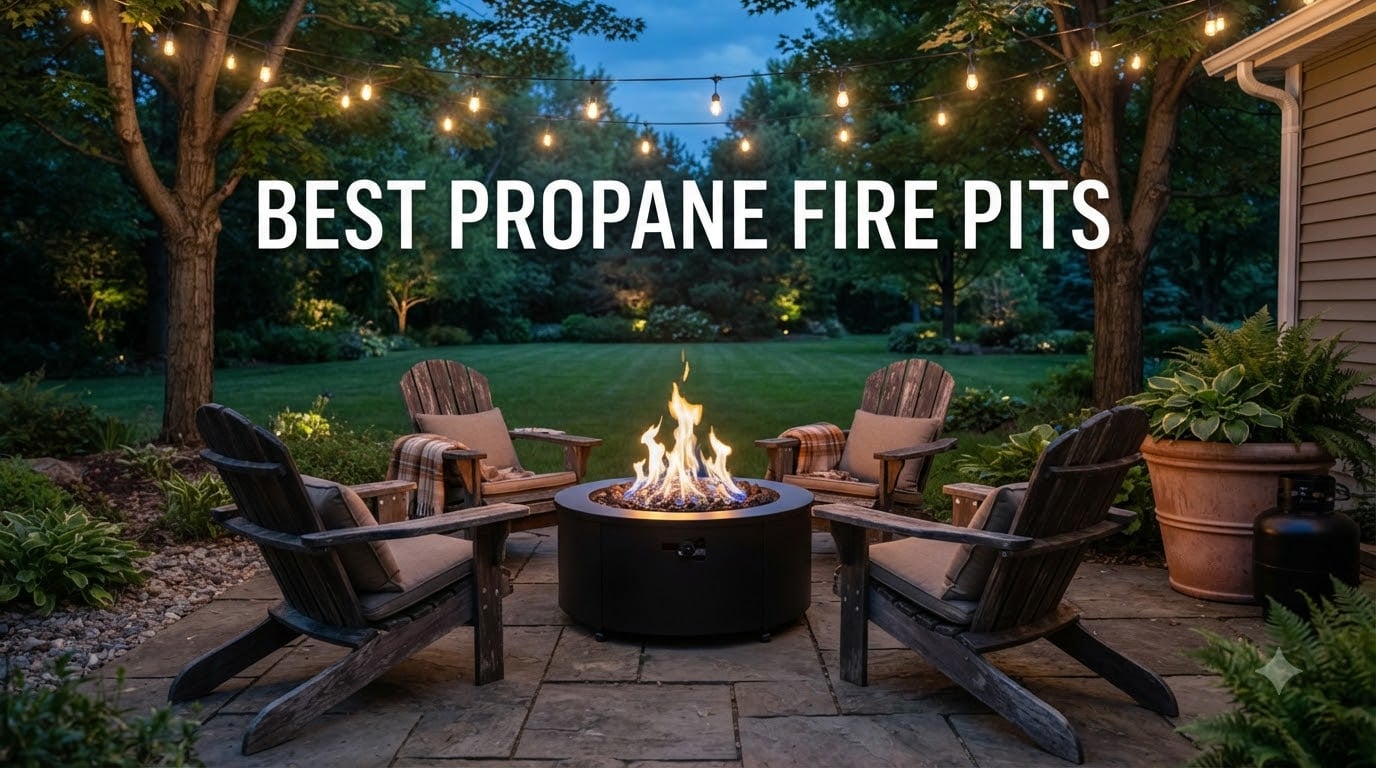 best propane fire pits