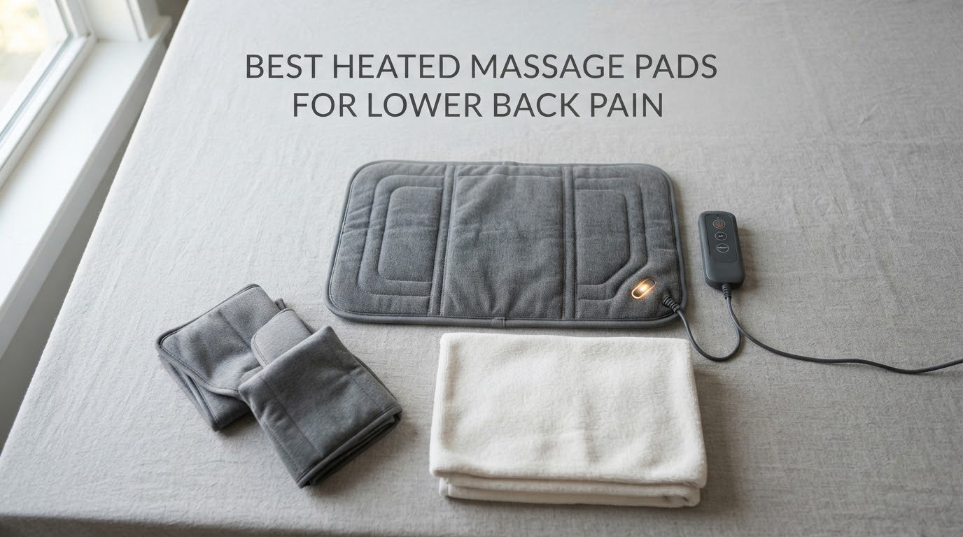 best heated massage pads for lower back pain