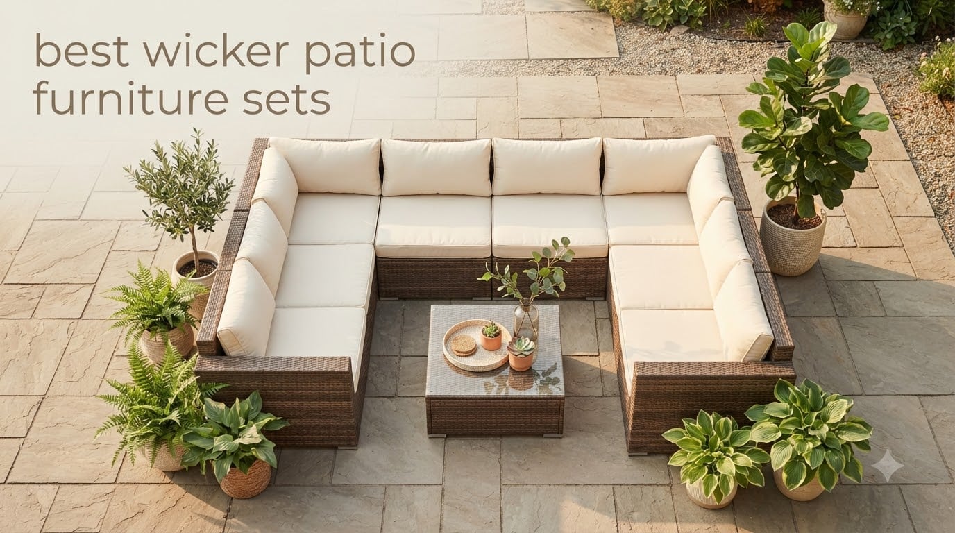 best wicker patio furniture sets