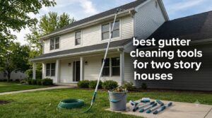 best gutter cleaning tools for two story houses