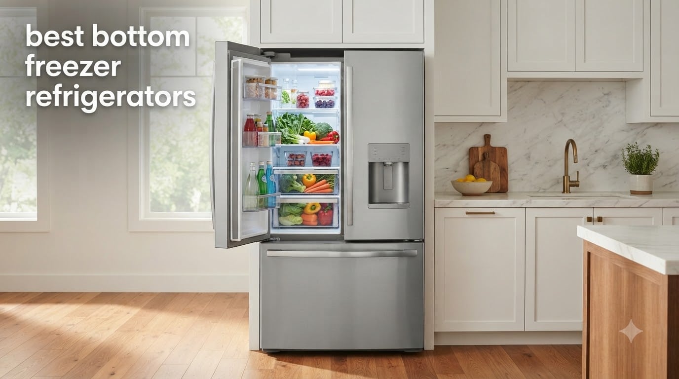 best bottom freezer refrigerators