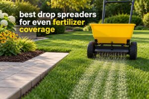 best drop spreaders for even fertilizer coverage
