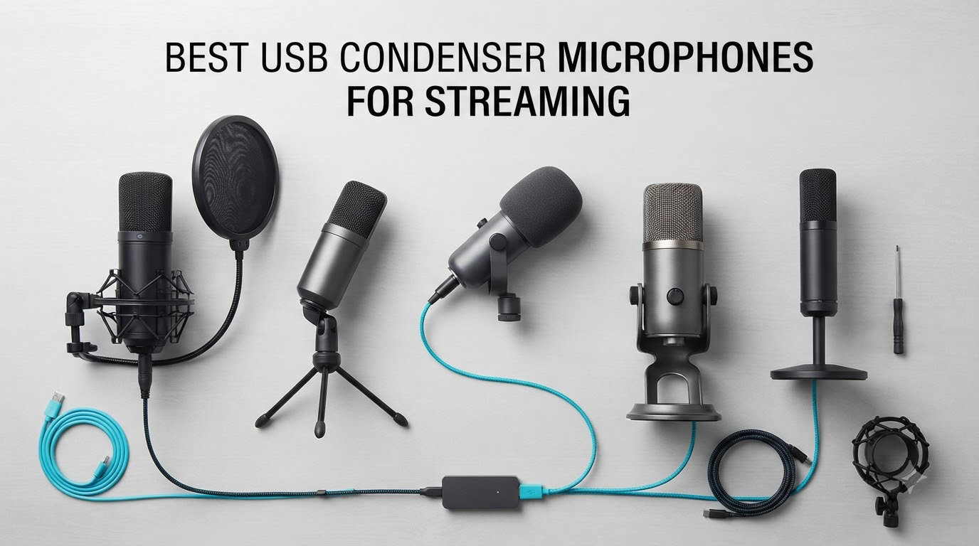 best usb condenser microphones for streaming
